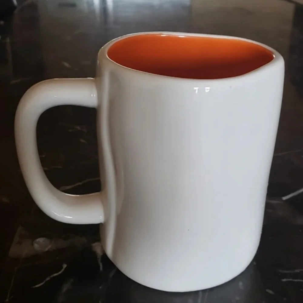 NEW! Rae Dunn by Magenta Artisan Collection ceramic Mugs-CREEPY